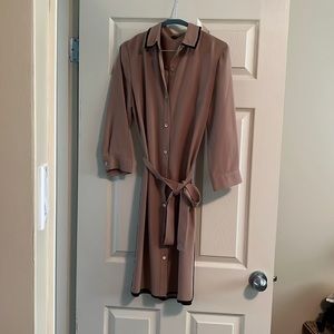 Ann Taylor, shirt dress medium